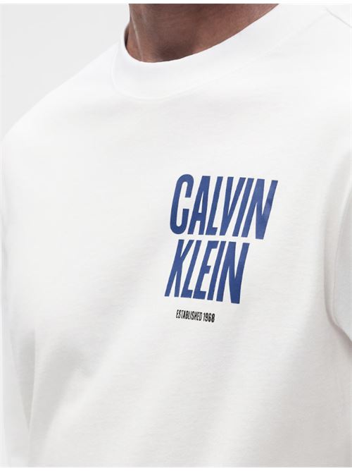 ls 30s eu block front calvin tee CALVIN KLEIN JEANS | LV04RH859GYAF